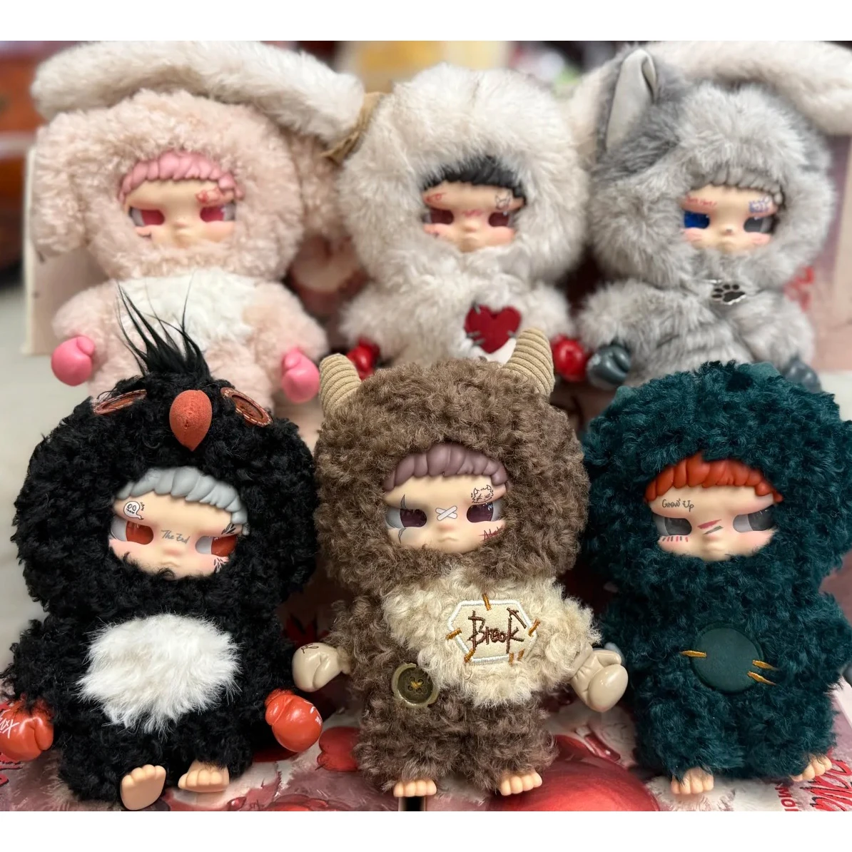 

AYOR TOYS Kippo Counterattack Moment Series Blind Box: Коллекционные фигурки аниме, куклы, игрушки, подвески для сумок, подарки для девочек