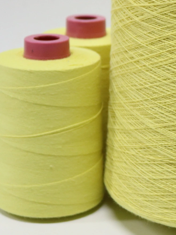High-Temperature Resistant Aramid Sewing Thread Home Textile Industry High Tensile Strength Fireproof Resistant to Ignition
