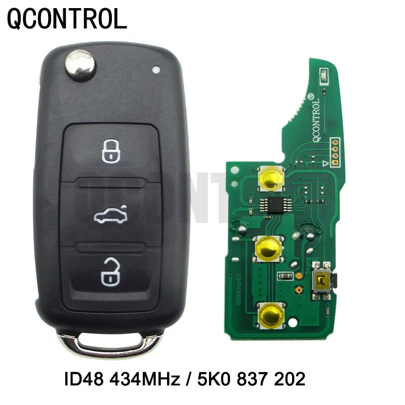 

Пульт дистанционного управления QCONTROL для 5K0837202/5FA010180-00 для Beetle/Caddy/Eos/Golf/Jetta/Polo/Scirocco/Tiguan/Touran/UP VW/VolksWagen