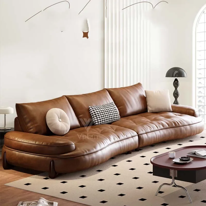 

*v forBrown Relax Unique Sofas Lazy Reclining Style Italiano Floor Hotel Sofa Living Room Designer o Home Furniture* s