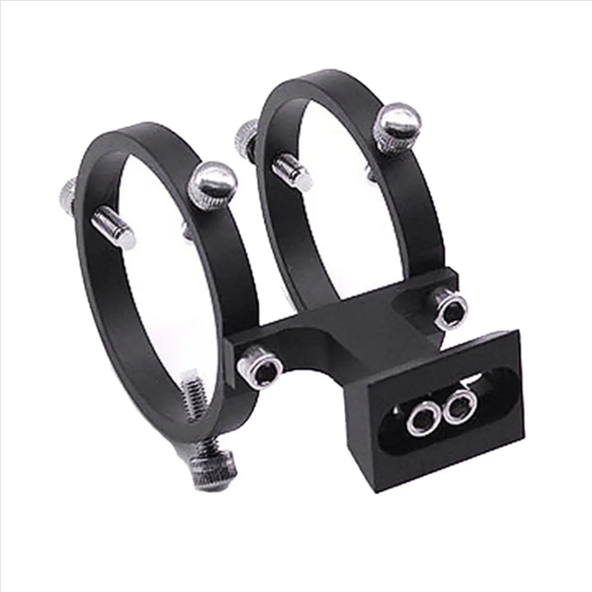 

*ABKM 2X Adjustable Pointer Finderscope Bracket 6-Point Guidescope Rings Mount Astronomical Telescope,65mm(33mm-64mm)