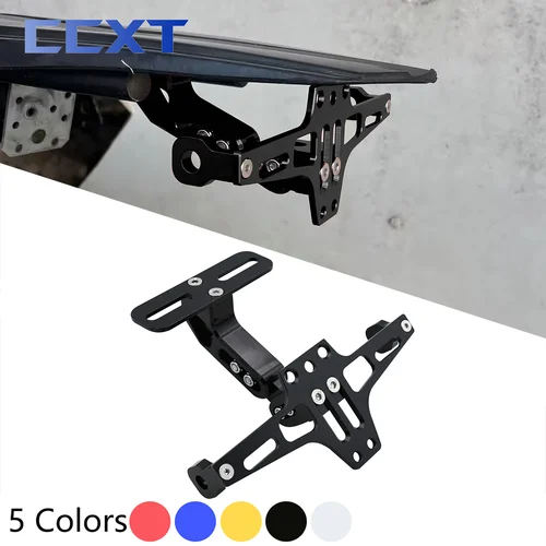 Para KTM Duke 125 200 390 690 790 990 1090 1190 1290 soporte de matrícula ordenado trasero ajustable para motocicleta soporte Universal