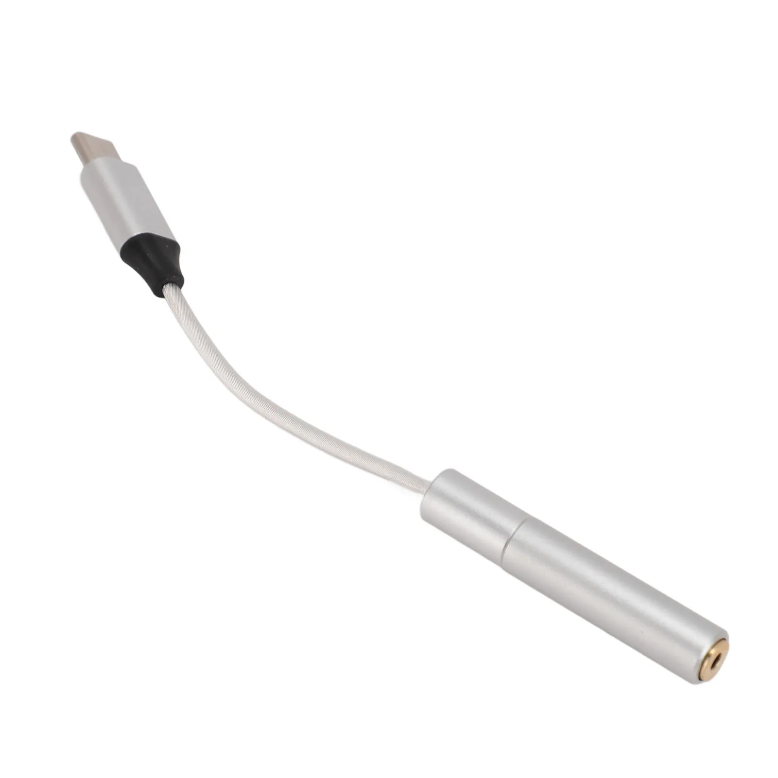 USB C To 2.5mm Headphone Jack Adapter Upgraded Chip 32bits 384kHz PCM Compact USB C To AUX Headphone Jack Adapter for Music