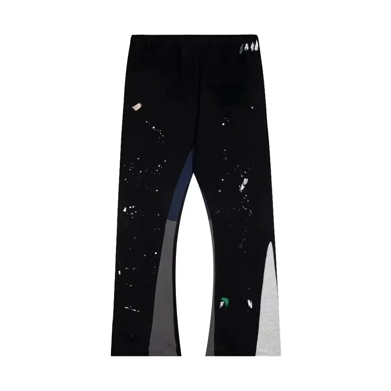 Pantalones de chándal Vintage Tie Dye Y2K, ropa para hombres y mujeres, pantalones casuales holgados con letras de Hip Hop, pantalones para correr con cintura elástica