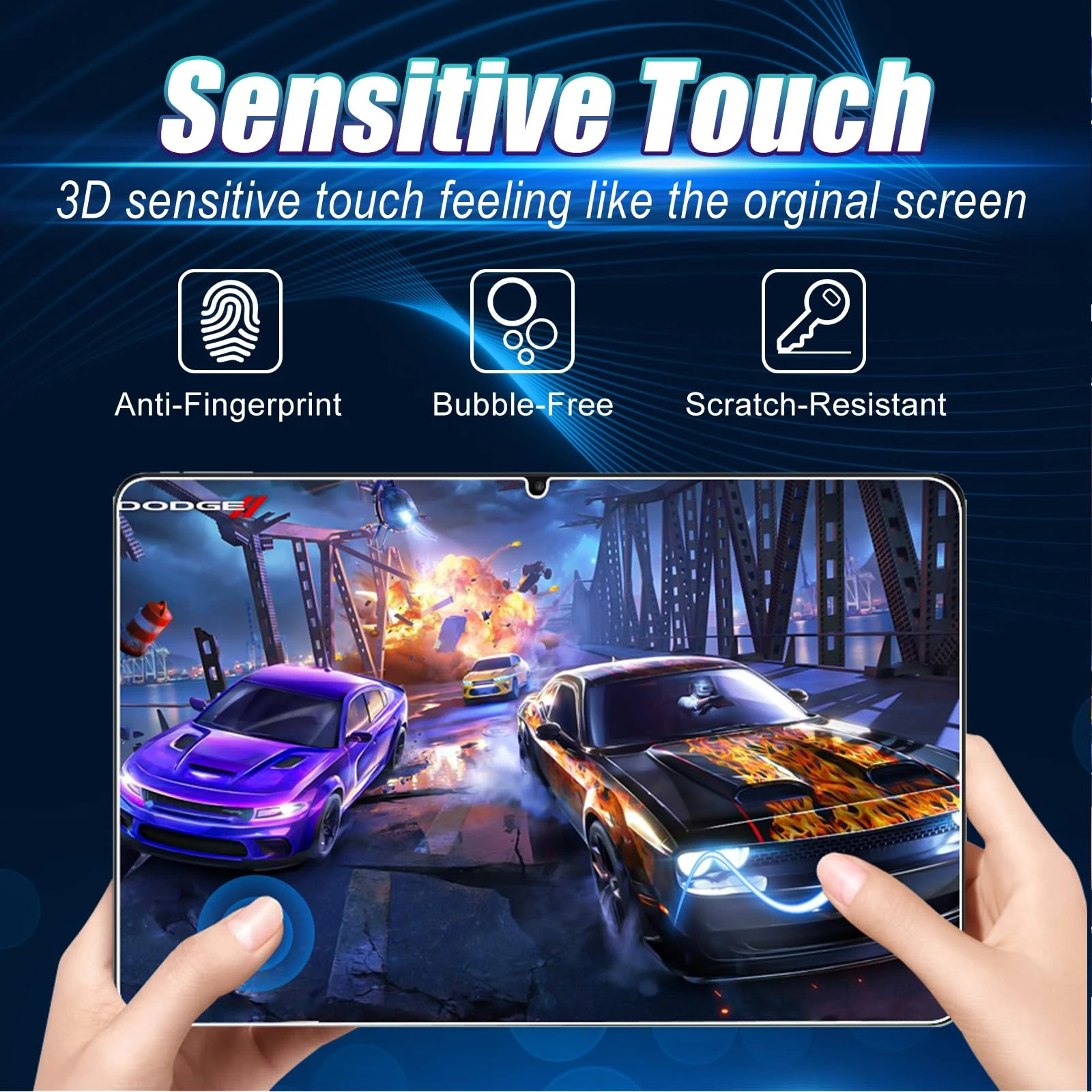 For OnePlus Pad Pro (12.1 inch) 2024 Tablet Tempered Glass Film HD 9H Hardness Anti-Scratch Screen Protector for OnePlus Pad 2