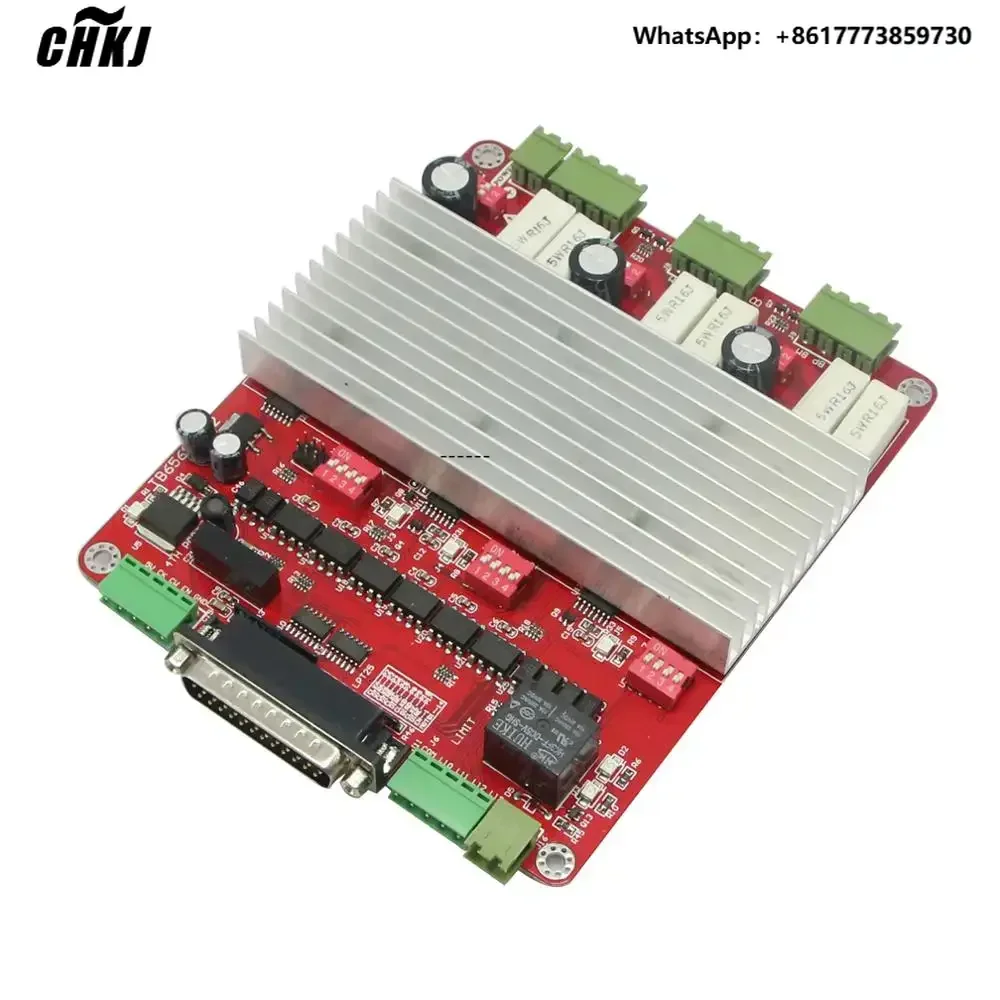 

CNC TB6560 3-осевая плата контроллера драйвера шагового двигателя с кабелем для гравировального станка