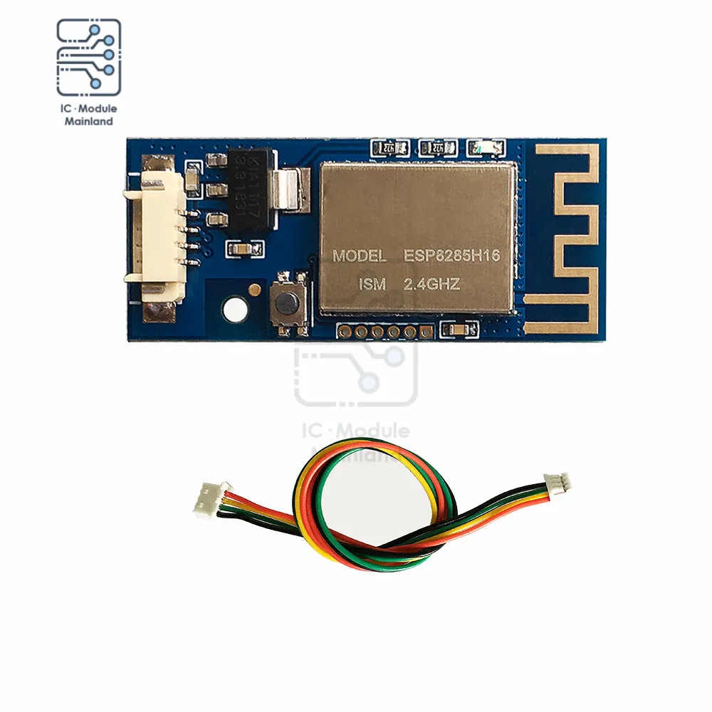 Módulo WiFi ESP8285, aplicación móvil inteligente para el hogar, Control remoto, fuente de alimentación abierta, transmisión transparente