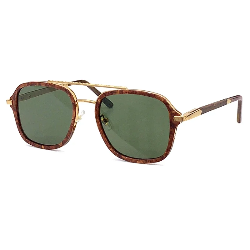 2024 moda clássico masculino quadrado óculos de sol marca desiger alta qualidade acetato quadro gradiente feminino tons com caixa