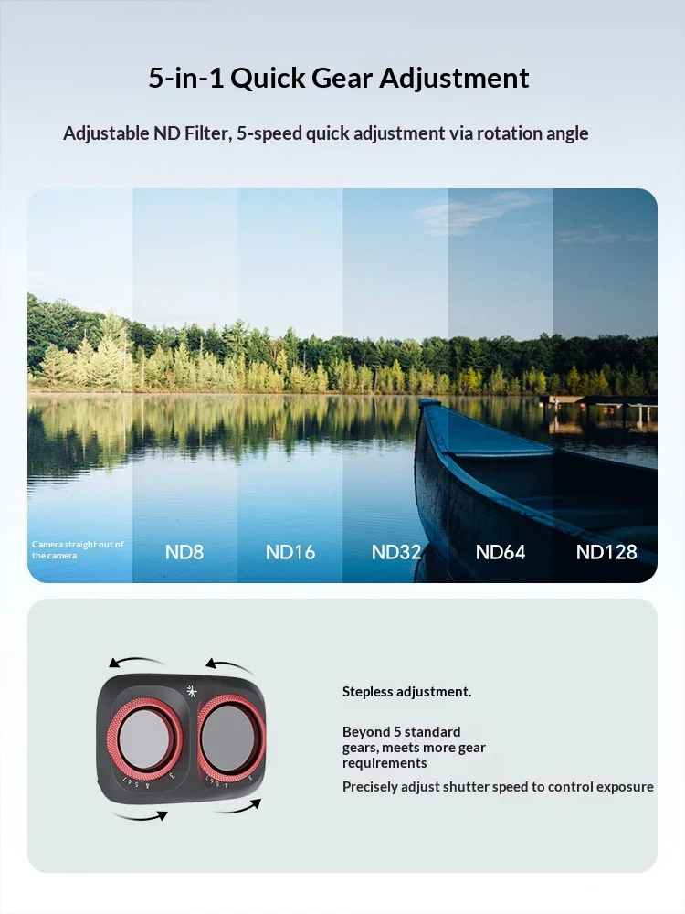 PGYTECH Osmo Pocket 4P Black Mist 1/4 Filtr CPL/VND/ND P-60B-010 Filtr do DJI Osmo Pocket 4P Kinoefekt Miękkiego Światła — zdjęcie produktu 6