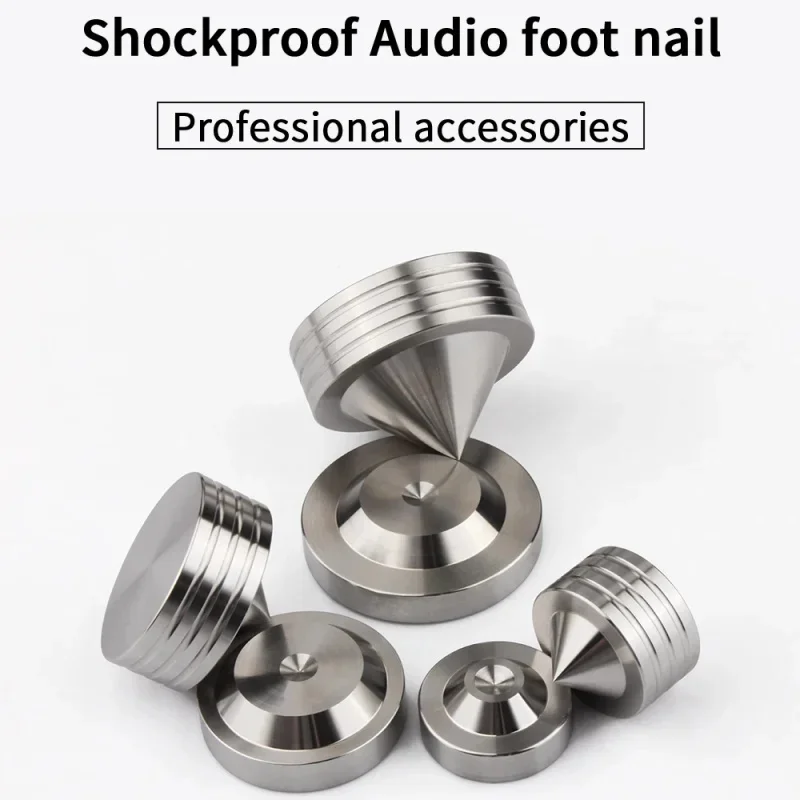 المتكلم حامل قدم وسادة للقدم المسامير تقف مضخم الصوت مكبر للصوت الدوار عزل للصدمات الأثاث الصوت الطابق مسمار 4 قطعة