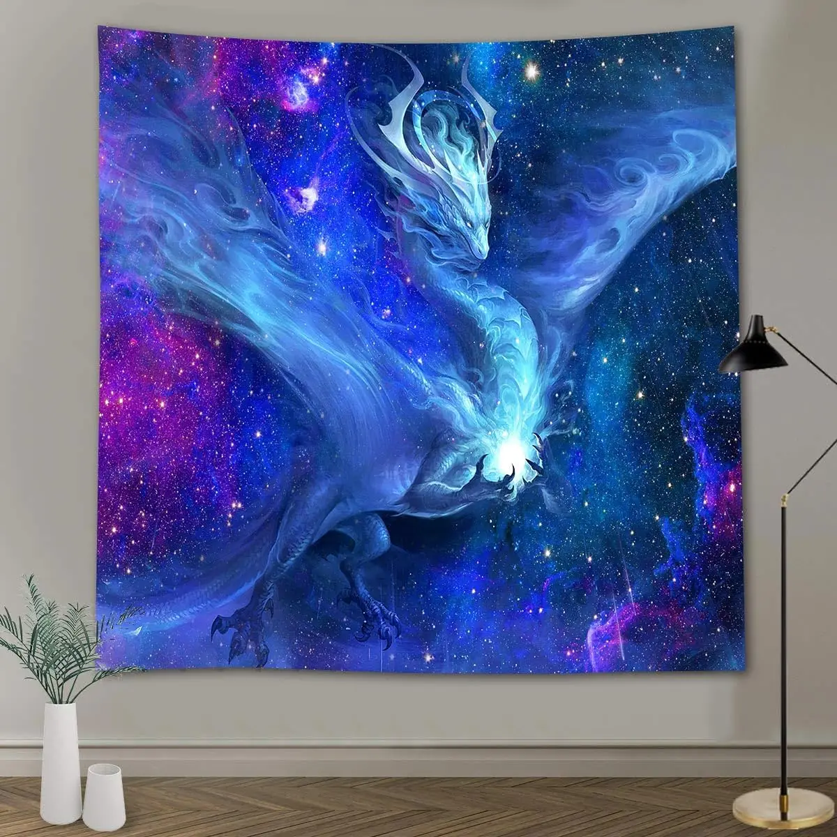 Fantasy Dragon Tapestry Galaxy Tapestry Wall Art Decor for Bedroom Living Room Apartment Dorm Decorations Hanging Tapestries