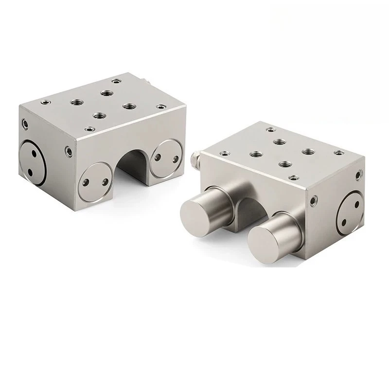 Rail Clamp Pneumatic Optical Axis Clamping Device Locker XYZ Axial Brake Brake Circular Slide Rail Lock