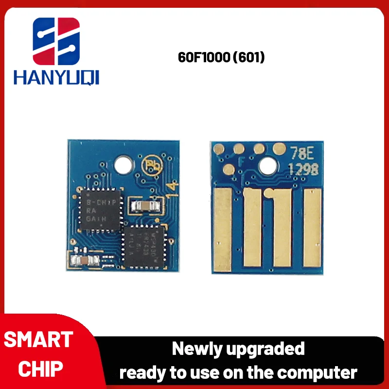 

Чип Lanban подходит для моделей Lexmark MX310/MX410/MX510/MX511/MX610/MX611 60F1000 (601) с печатными страницами 2,5K.