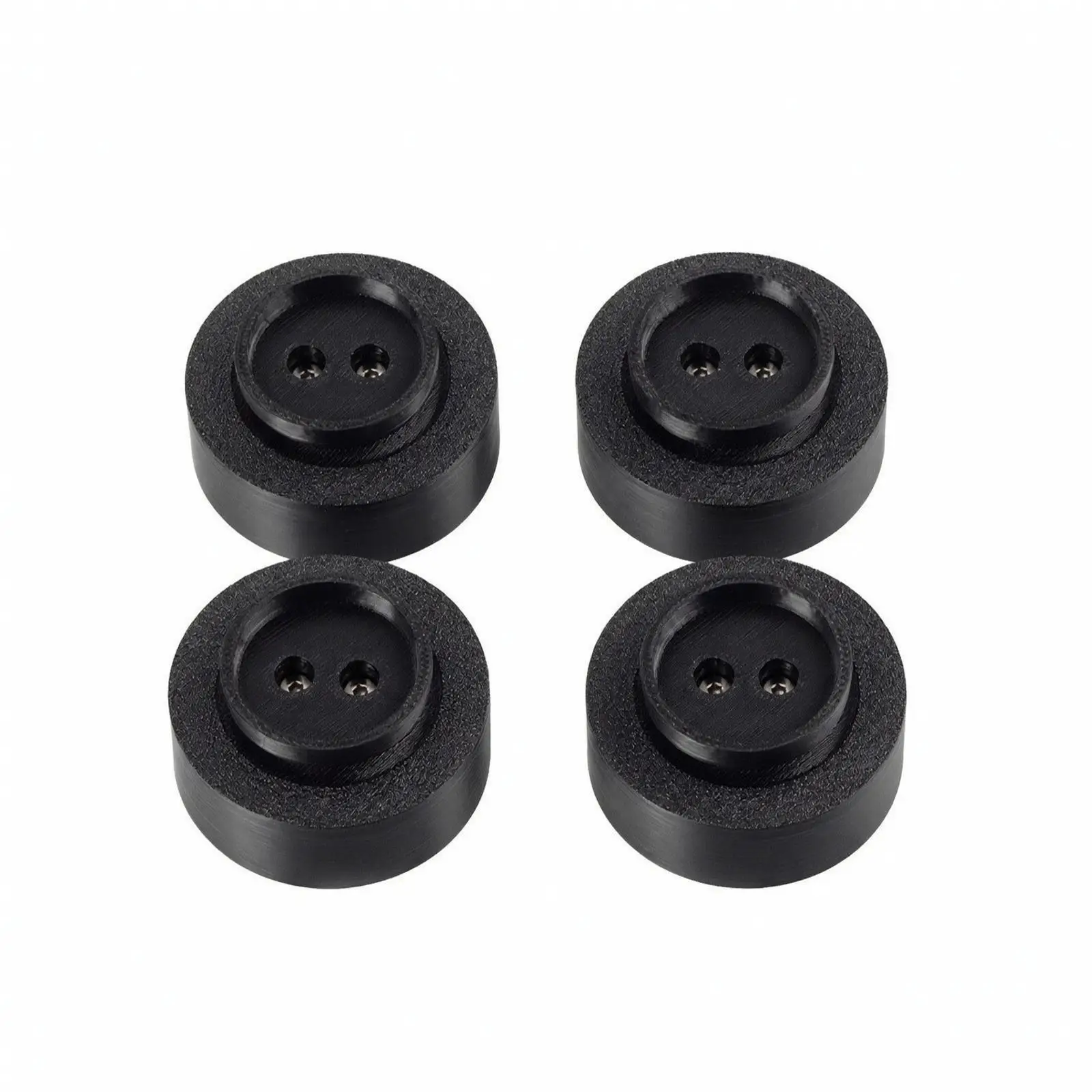 4 Pieces 3D-Printed Circular Printer Foot Pad Non-Slip Bambu Workshop X2D Printer Foot Pad Sturdy Shock Absorbing
