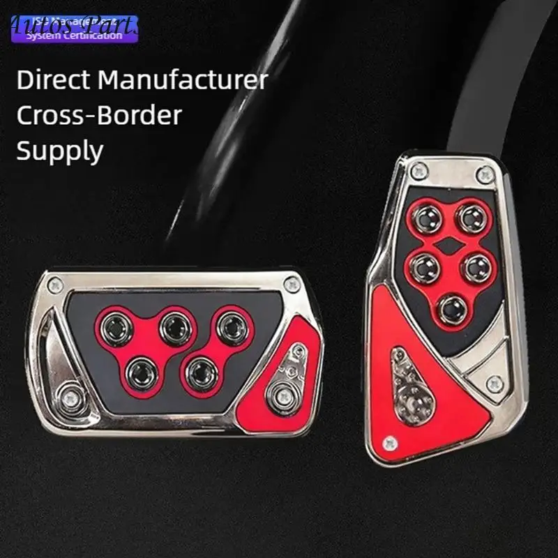 57BA Pack of 3 Manual Transmission Replacement Throttle Clutch Pedal for Car SUVs