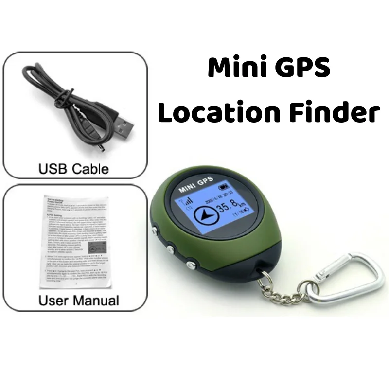 Handheld Mini GPS Tourist Navigator for Travel Hiking Satellite Car GPS Plotter Navigator In Forest