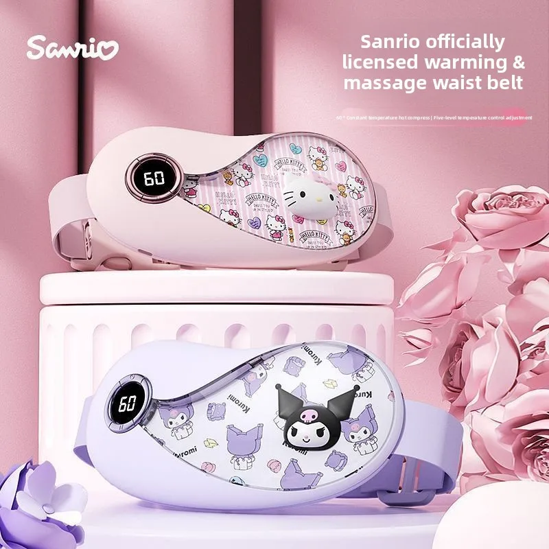

Пояс-грелка Sanrio Hello Kitty: Изысканный мультяшный дизайн, облегчающий боль при менструации, волшебный подарок для девочек на праздники