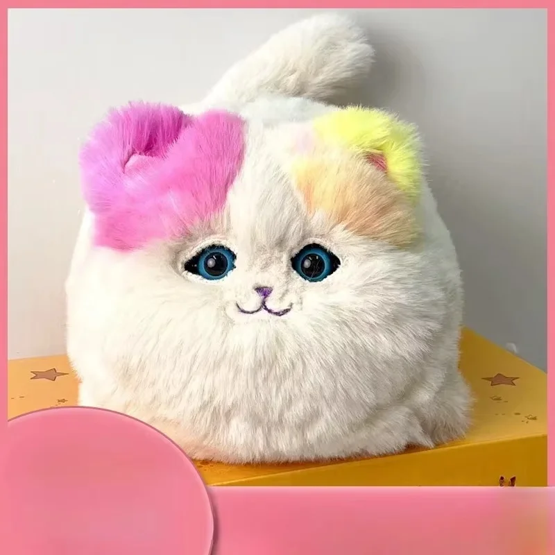 NEW Fun Nest Simulation Electric Cat Doll Can Speak, Hugging Meow Doll, Fun Reading, Selling Cute Children's Toys