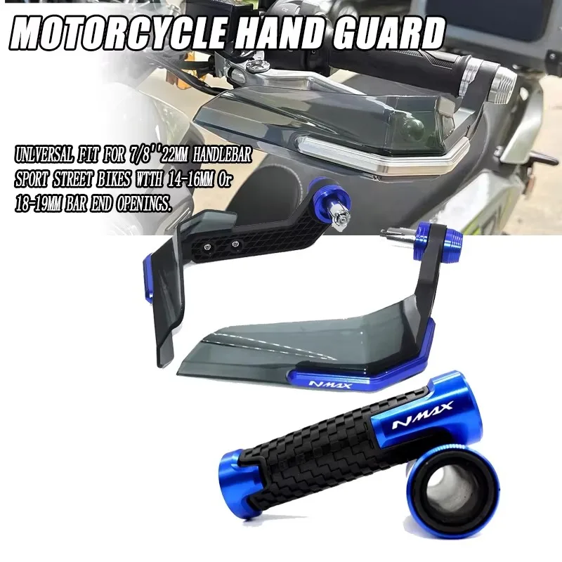 Противоскользящая ручка для Yamaha, аксессуар для мотоцикла 7/8 футов 22 мм, лобовое стекло NMAX125 NMAX155 NMAX 125 155, защита лобового стекла