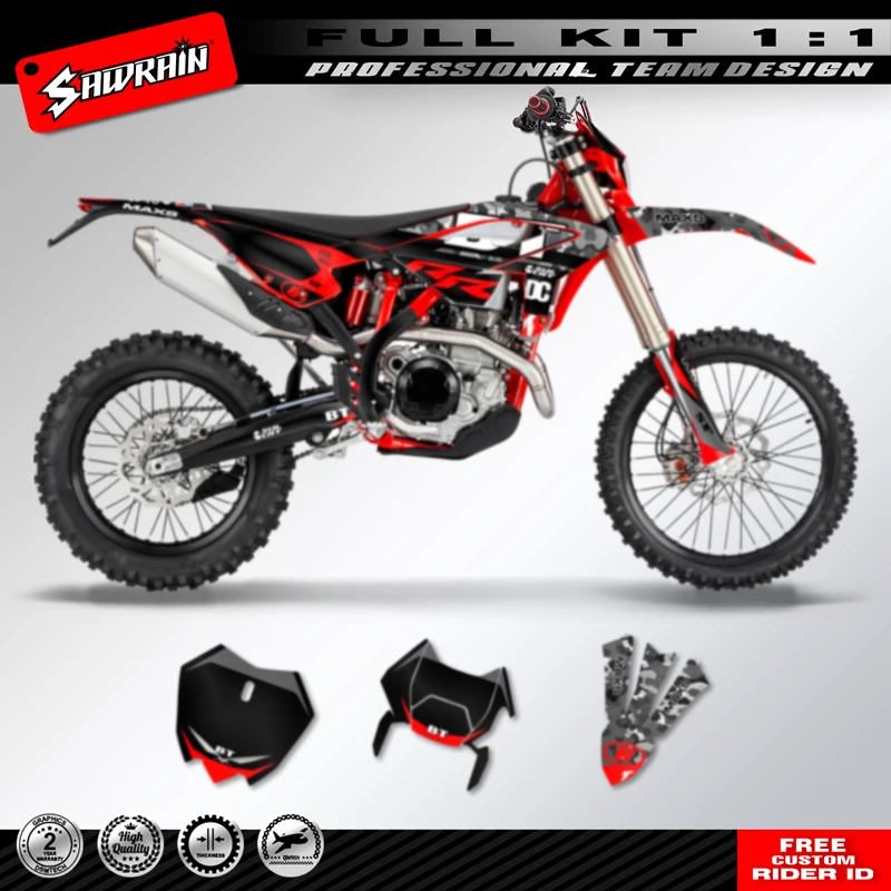 

Sawrain Motorcycle Sticker Custom Team Graphics Backgrounds Decals Stickers Kit For Beta RR ENDURO 2023 2024 2025 004