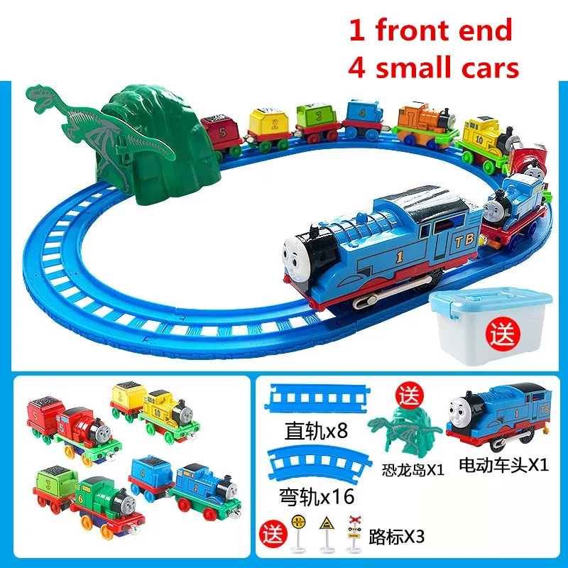 Diecast Magnetic Rail Trains Sets Model Toys Electric Train Track Toy Safe Materials Simulated Train Christmas Birthday Gift