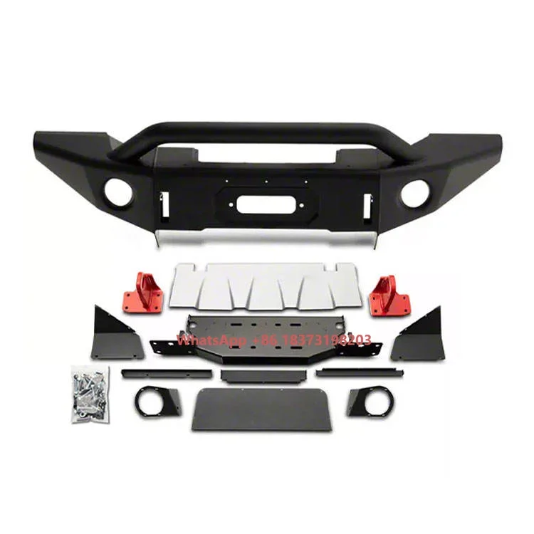 Front Bumper with Skid Plate for Wrangler Wrangler JL & Gladiator JT