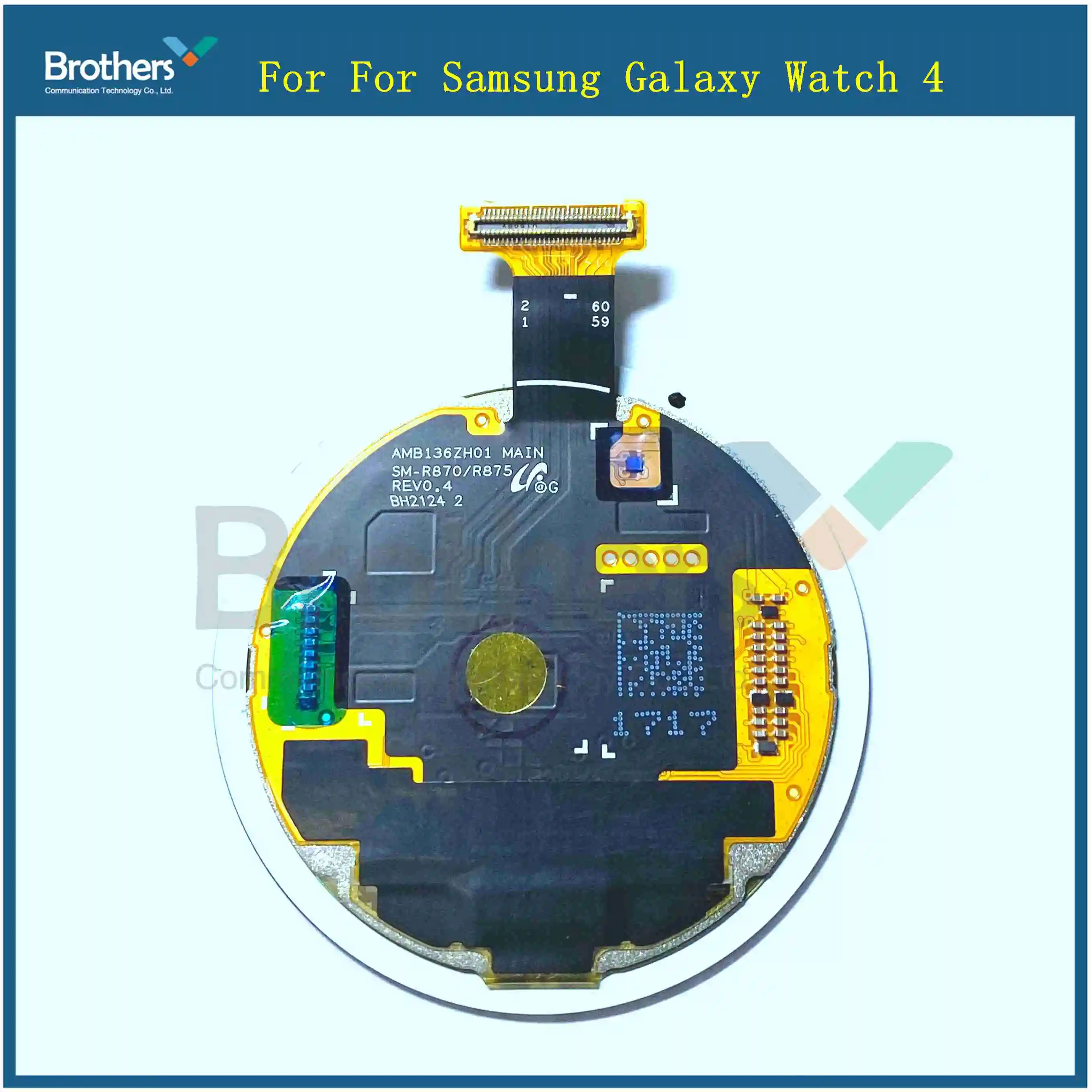 New Watch4 For Samsung Galaxy Watch 4 R870 R875 44MM SM-R870 SM-R875 LCD Display Touch Screen Digitizer Assembly