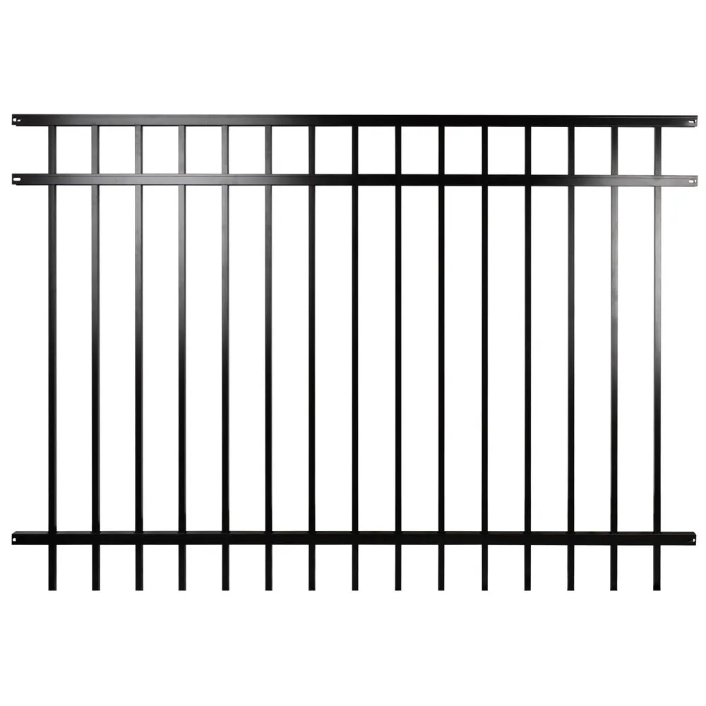 Livingston Aluminum Fence Kit – DIY Kit for Backyard and Garden Fencing Made with Durable Powder Coated Aluminum that