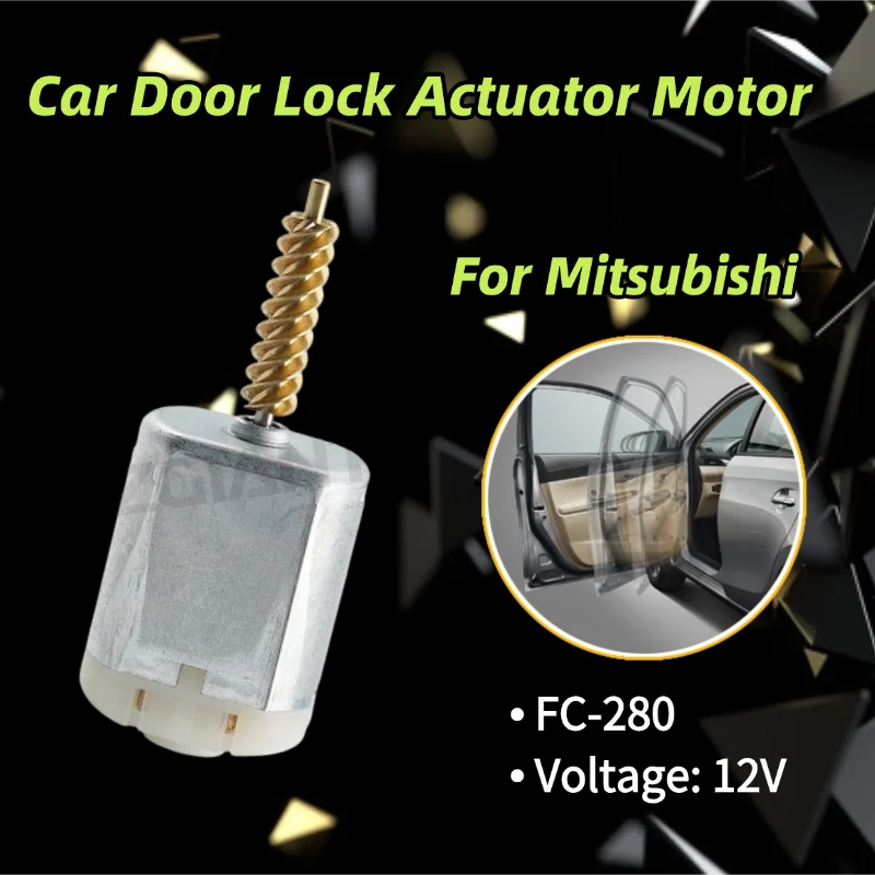 

AZGIANT Car Door Lock Block Motor FC-280 High Power Professional DC 12V For 1995-2003 Mitsubishi Colt MK5 Accessories Auto