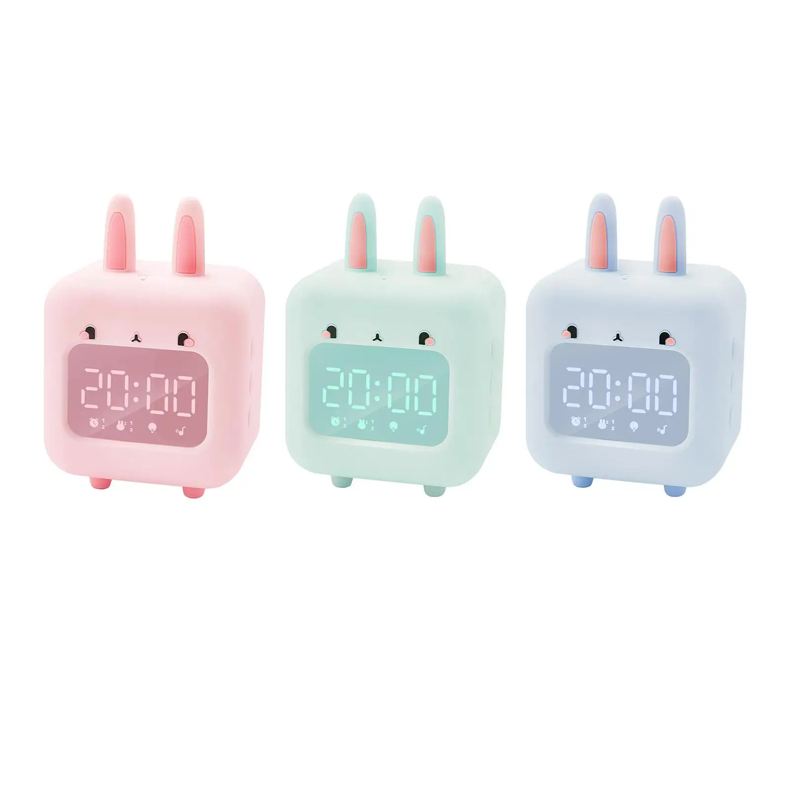 Alarm Clock Table Desk Clocks Gadget for Bedside Kitchen Adults