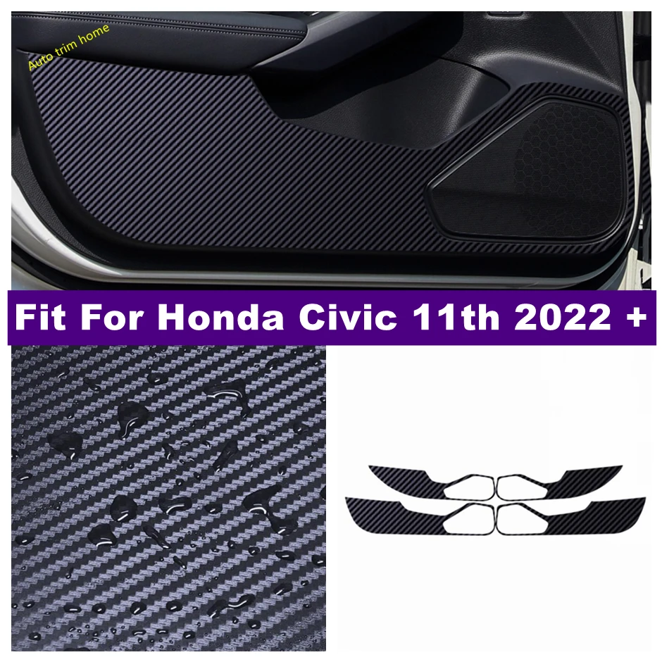 

Door Anti-kick Waterproof Anti-dirty Protector Decor Pad Scratchproof Cover Fit For Honda Civic 11th 2022 - 2024 Car Accessories