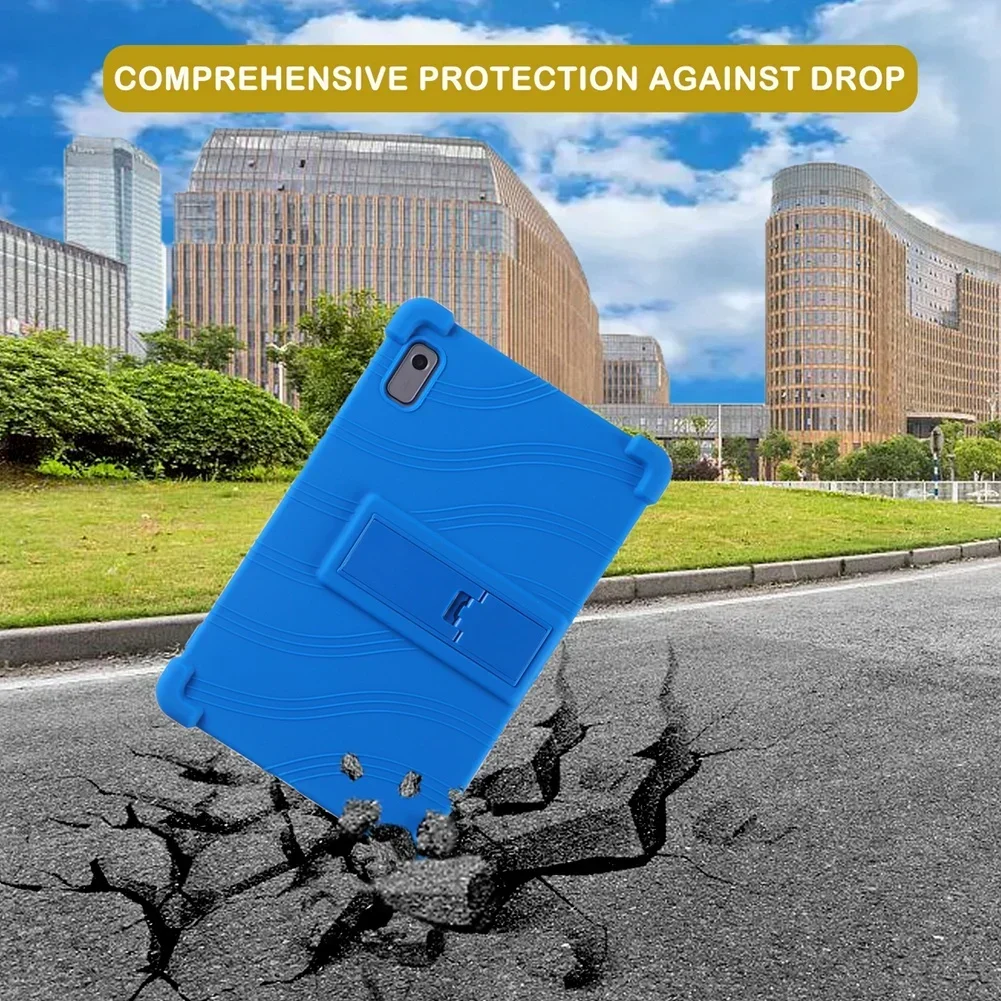 Silicon Cover Case with Rear Kickstand For Lenovo Tab M9 2022 TB-310FU TB-310XU 9" Tablet PC Protective Shell