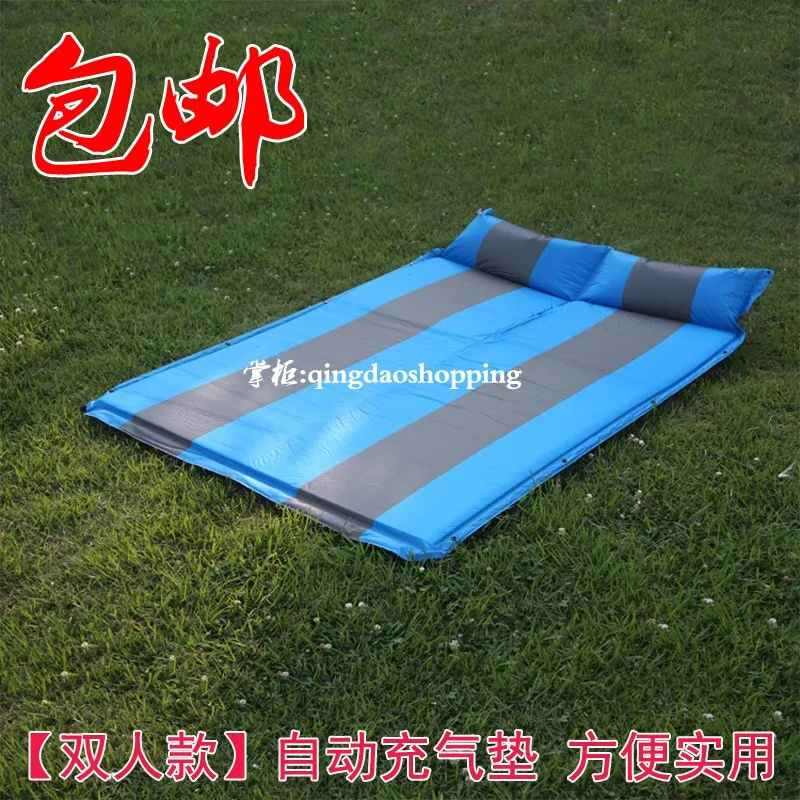 

Double Automatic Inflatable Moisture Proof Pad Plus-Sized Thickened Outdoor Camping Tent since Inflatable Mattress