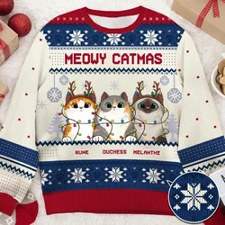 Lelijke Kersttruien Herfst En Winter 3d Grappig Bedrukt Kerstfeest Sweatshirt Voor Feest Verjaardag Xmas Sweatshirt 2024