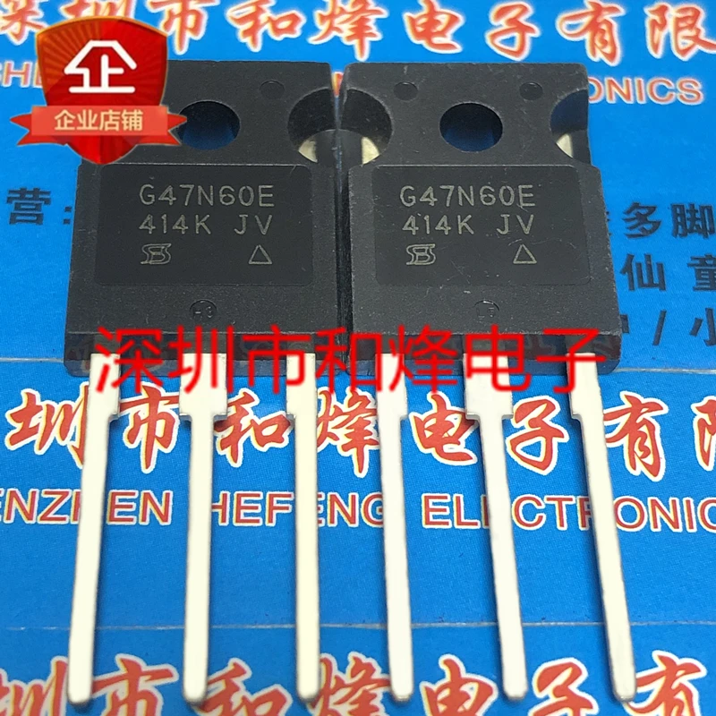 

Free shipping G47N60E SIHG47N60E-GE3 TO-247 600V 47A 10PCS