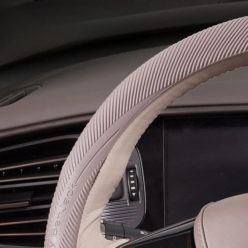 For DENZA D9 Special Silicone Steering Wheel Cover, New Energy Vehicle Handle Cover, Ultra-thin Interior Accessories Modificat