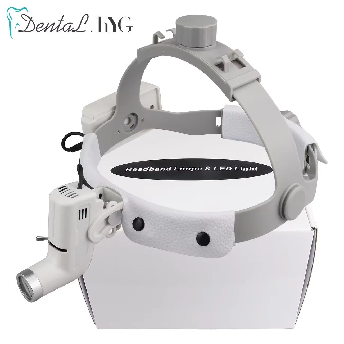 5W Dental LED Head Light Lamp For Binocular Loupes Brightness Spot Ajustable Dental Lab Headlamp Surgical Headlight