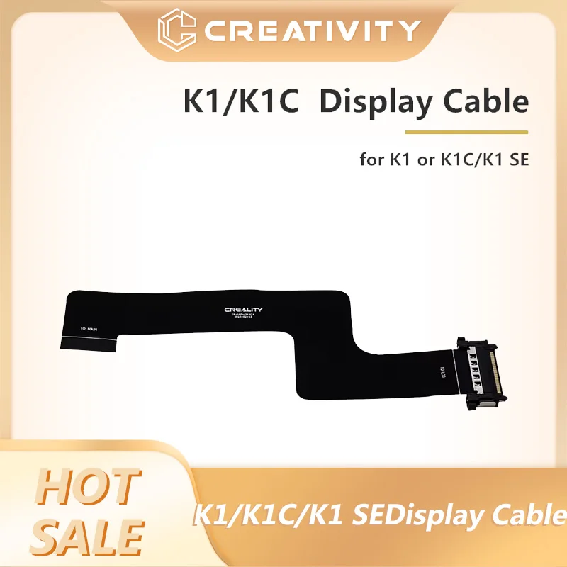 

3D Printing Parts K1 Screen Cable Suitable for K1C/K1 SE Full Color Touch Screen Kit 3d Printer Part
