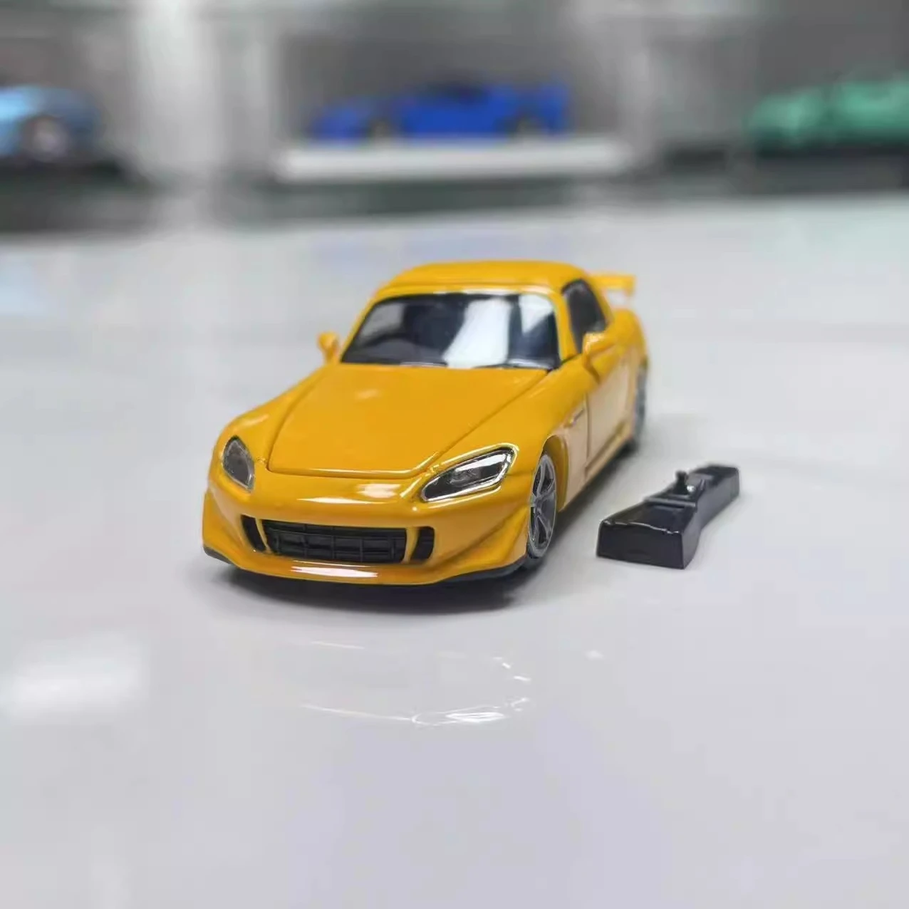 FOR Honda S2000 TYPE S Unlimited  car model 1:64 Alloy material ornaments for collection display and appreciation