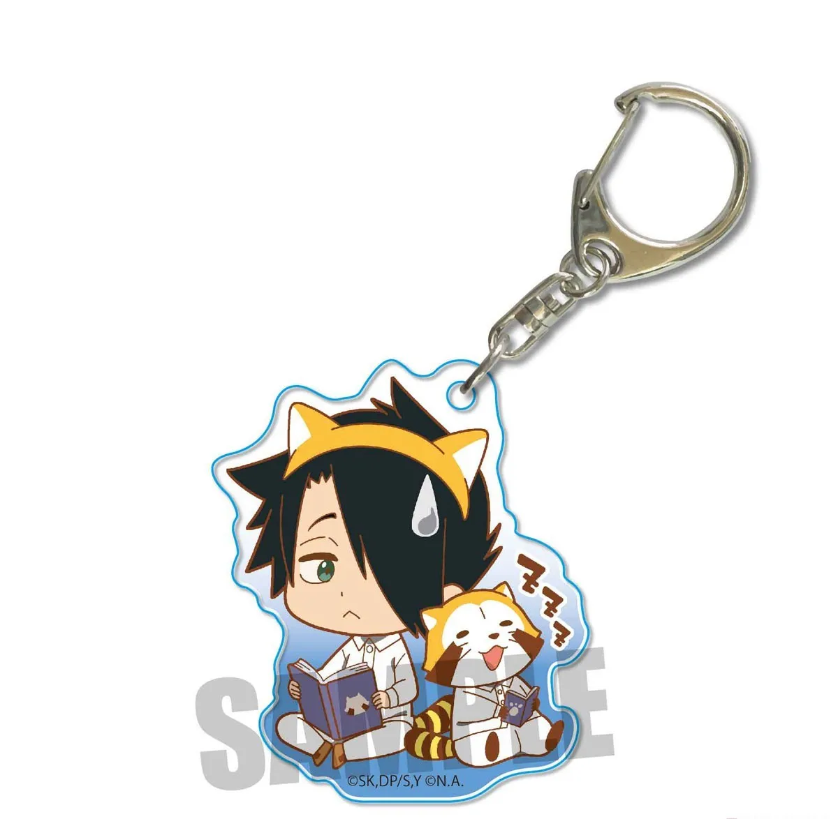 لعبة نورمان إيما راي آنا موجيكا المفاتيح دمية أنيمي الاكريليك كيرينغ قلادة للهدايا