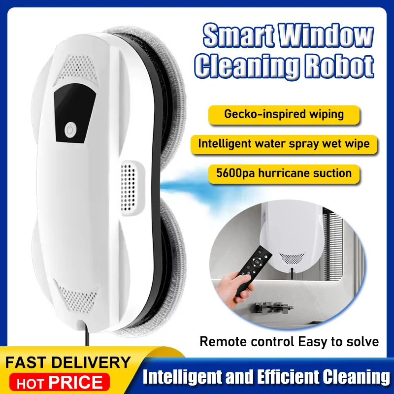 

New Design Smart Building Glass Cleaner Window Home Window Cleaning Robot Household Grass Cleaning
