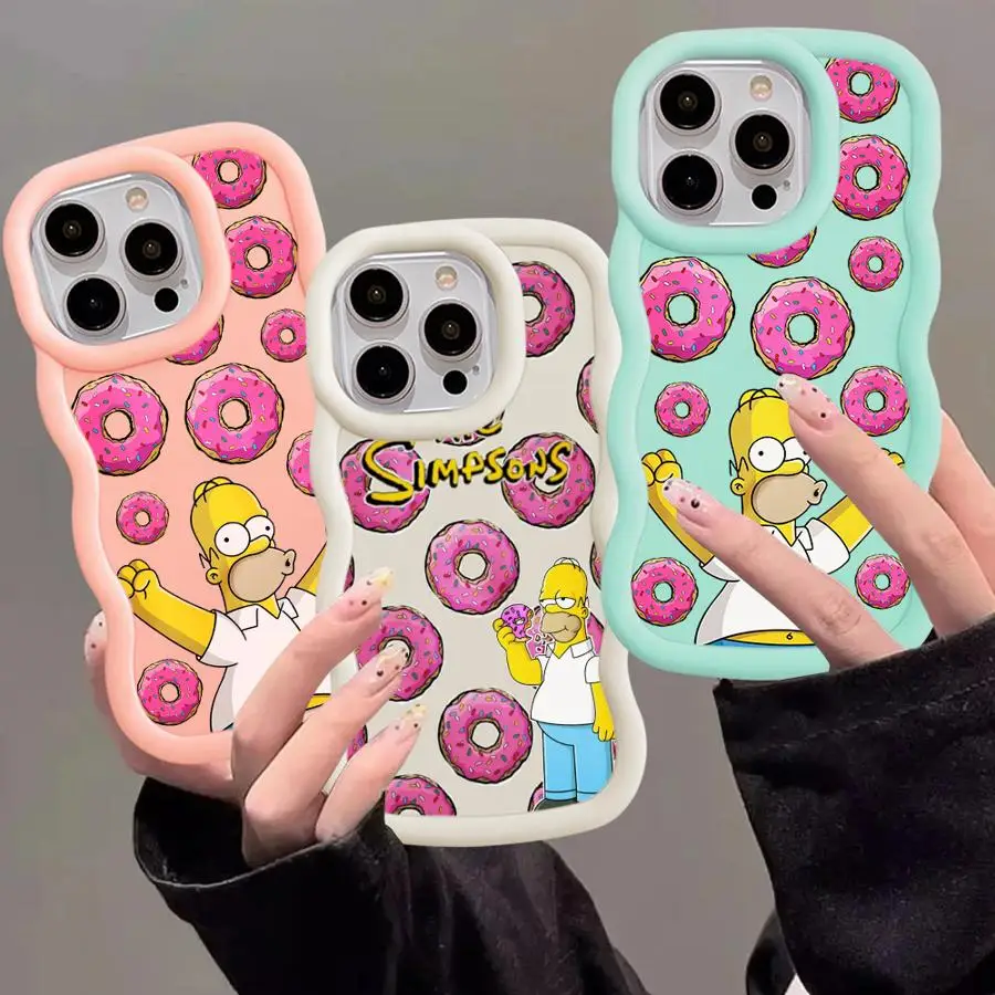 The-Simpsons Homer Phone Phone Case for Xiaomi Redmi Note 11s 9 8 10 Pro 9s 12S 11 Pro Plus 10s 13 12 Pro 10 Soft cases