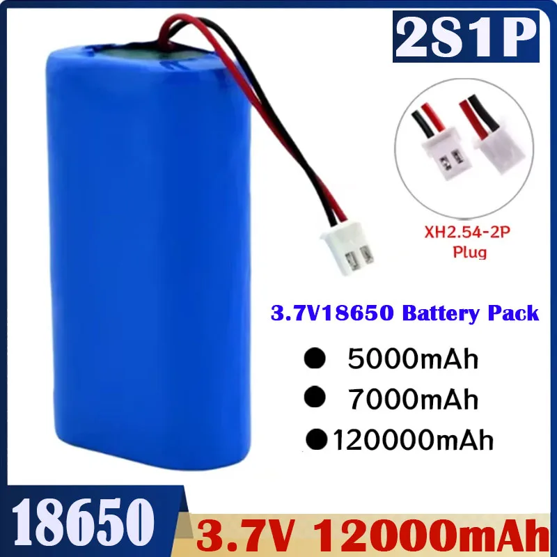 18650 Battery3.7V 12000mAh Lithium Rechargeable Battery Packs for LED Light Power Tool Toy Security Equipment Bluetooth Speaker