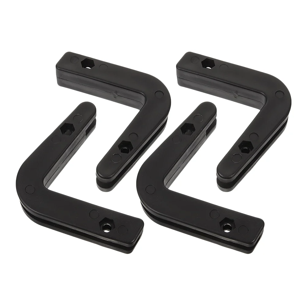 

4 Pcs Barbell Stand Hook Gym Accessories Mount Support Rack Large Fitness Equipment Adjustable