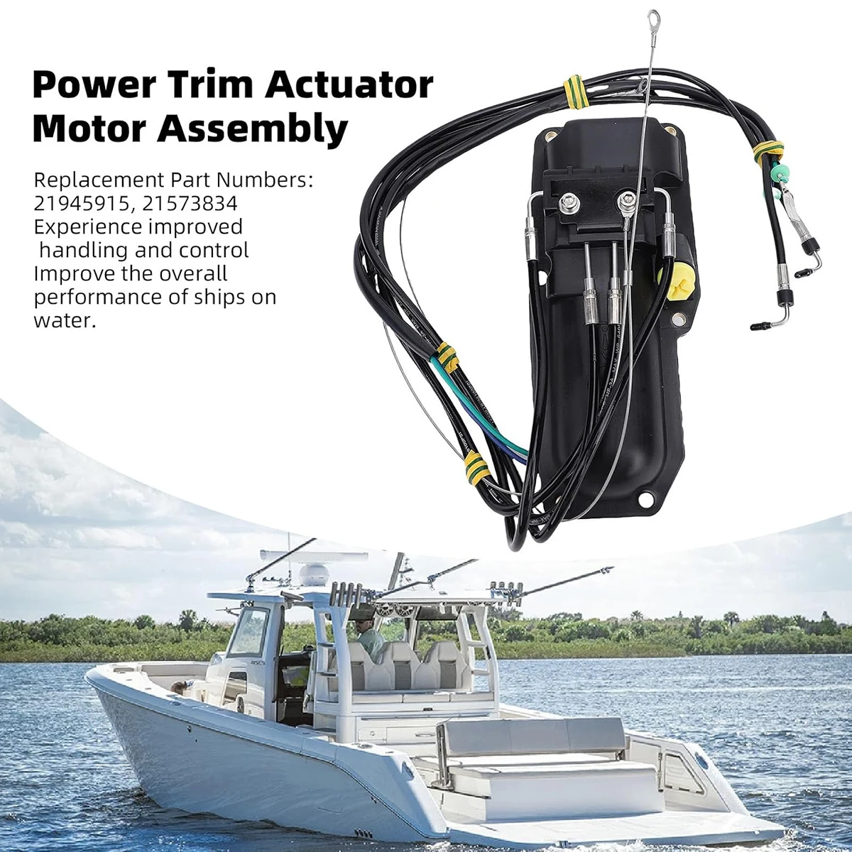 21945915 21573834 Power Trim Aktuator-Motorbaugruppe für Volvo Penta SX-A DPS-A DPS-B DPS-A OXi DPS-B OX SX-A 1.43 SX-A 1.51 – Detail 3