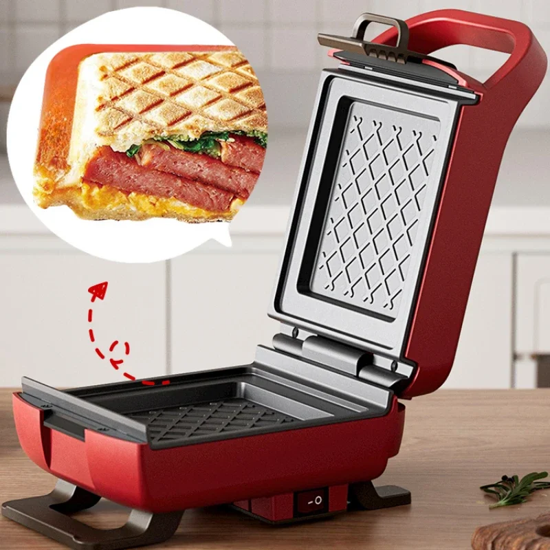 Modern Simple Food Grade Non-stick Sandwich Machine Home Small Multifunctional Hot Pressed Bread Toast Breakfast Machine