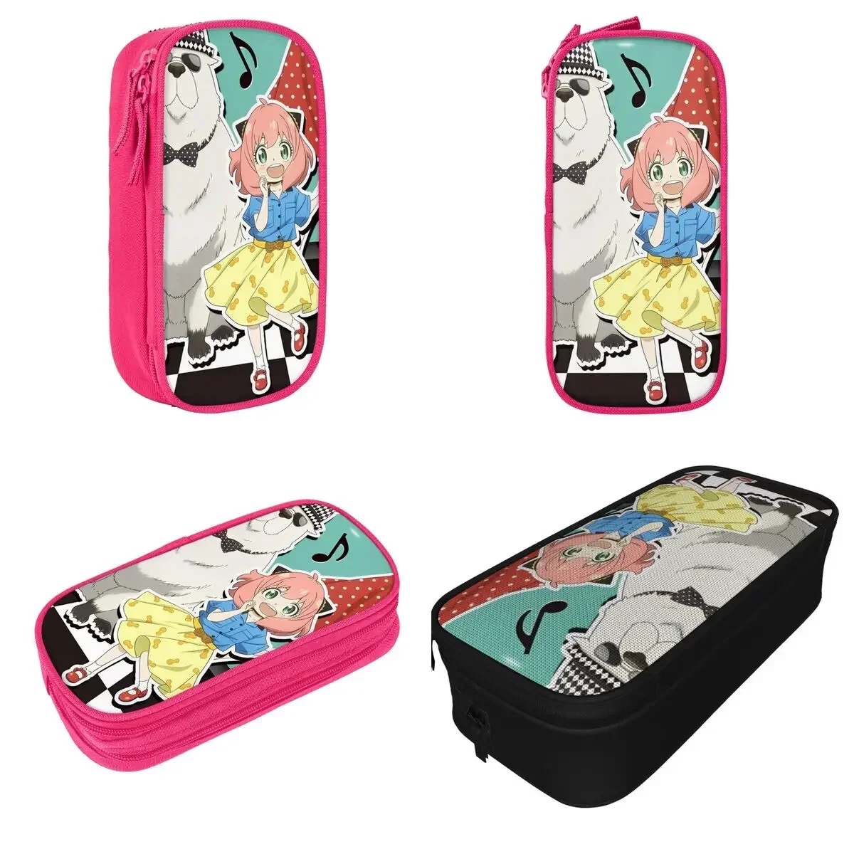 

Anya Bond Pencil Cases Fashion Pen Bag Student Big Capacity Students School Gift Pencilcases