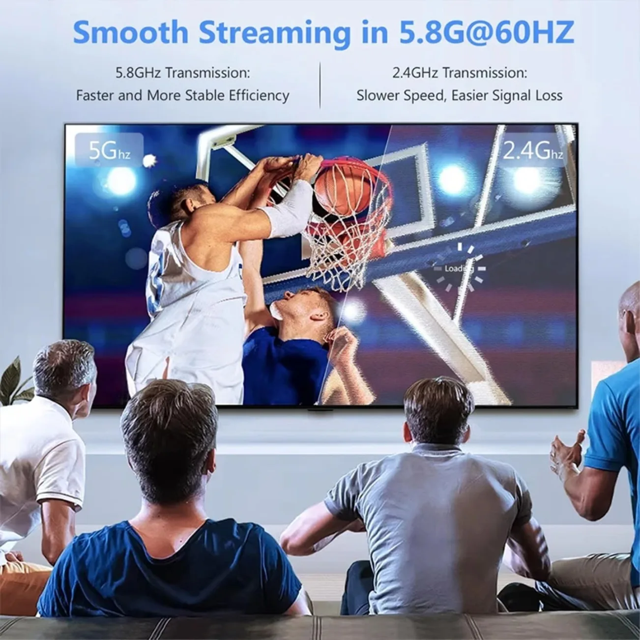 HDMI-Compatible Wireless Video Transmitter and Receiver Extender 50m Video TV Stick Dongle Wireless Adapter For Camera Laptop PC