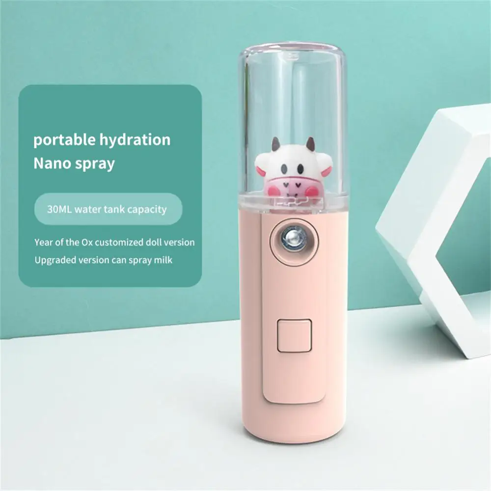 Huidverzorging Spray Hydraterend Instrument Gezichtssprayer Gezichtsstomer Usb Opladen Handheld Draagbare Huis Luchtbevochtiger Schoonheidsapparaat