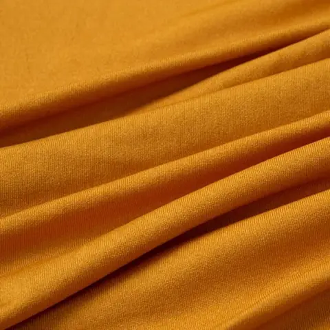 Milk Silk Stretch Fabric Knitted Spandex Polyester Material Solid Color Evening Dress Wholesale Cloth By The Meter for Sewing